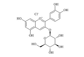 <em>PUNYW25457540</em> <em>Cyanidin</em> <em>3-O-Glucoside</em> <em>Chloride</em> (<em>Kuromanin</em> <em>Chloride</em>)