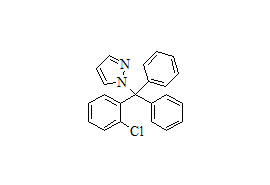 <em>PUNYW21760598</em> <em>1</em>-(<em>2-Chlorophenyl-diphenylmethyl</em>)-<em>1H-pyrazole</em>