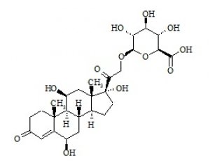 PUNYW3256156 6-beta-Hydroxycortisol Glucuronide