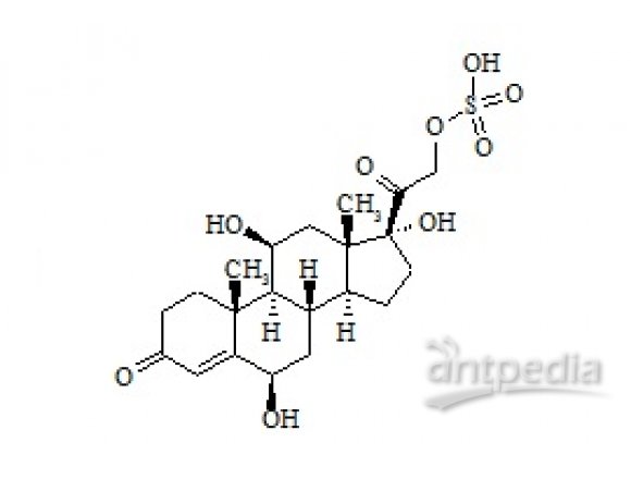 PUNYW3259155 6-beta-Hydroxycortisol Sulfate