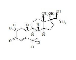 PUNYW3268325 17alpha,20beta-Dihydroxy-4-pregnen-3-one-d4