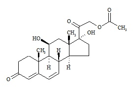 <em>PUNYW3277375</em> <em>6-Dehydrocortisol</em> <em>Acetate</em>