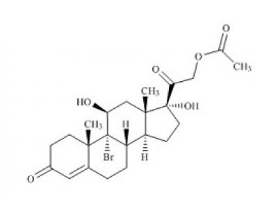 PUNYW3358406 9α Br Hydrocortisone Acetate