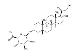 PUNYW3407299 <em>Tetrahydro</em>-11-deoxy <em>Cortisol</em> <em>3-O-beta-D-Glucuronide</em>