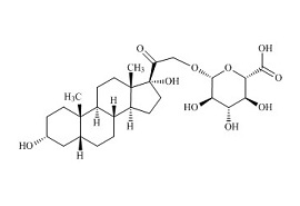 PUNYW3410167 <em>Tetrahydro</em>-11-deoxy <em>Cortisol</em> <em>21-O-beta-D-Glucuronide</em>