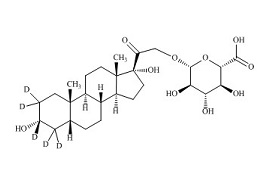 PUNYW3413272 <em>Tetrahydro</em>-11-deoxy <em>Cortisol</em> <em>21-O-beta-D-Glucuronide-d</em>5