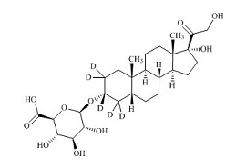 PUNYW3421370 <em>Tetrahydro</em>-11-deoxy <em>Cortisol</em> <em>3-O</em>-?-<em>D-Glucuronide-d</em>5