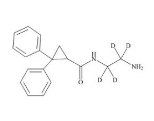 PUNYW26648400 Cibenzoline Impurity (N-(2-aminoethyl-2,2-diphenyl Cyclopropanecarboxamide-d4)