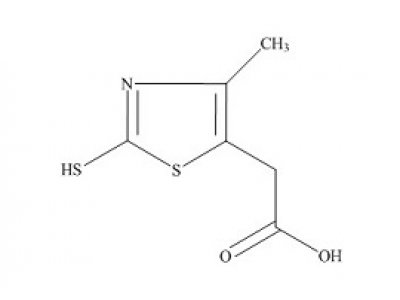 PUNYW22615588 Cefodizime Impurity (2-Mercapto-4-methyl-5-thiazoleacetic acid)
