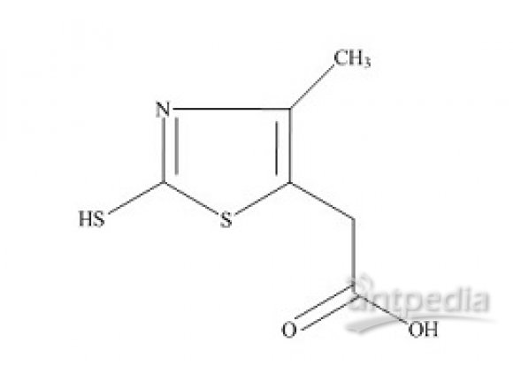 PUNYW22615588 Cefodizime Impurity (2-Mercapto-4-methyl-5-thiazoleacetic acid)