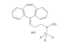 <em>PUNYW21354322</em> <em>Cyclobenzaprine</em>-13C-d3 <em>HCl</em>