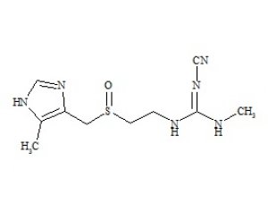 PUNYW20203376 Cimetidine EP Impurity E (Cimetidine Sulphoxide)