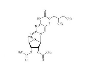 PUNYW12111332 2',3'-Di-O-acetyl-5'-deoxy-5-fluoro-N-[(2-methylbutoxy)carbonyl]cytidine