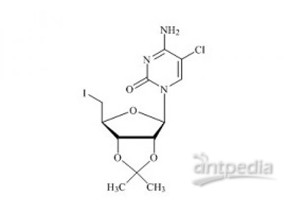 PUNYW12127547 5'-Deoxy-5'-iodo-2',3'-O-isopropylidene-5-chlorocytidine