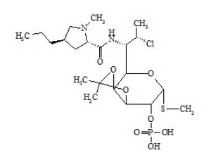 PUNYW3757249 Isopropylidene Clindamycin Phosphate