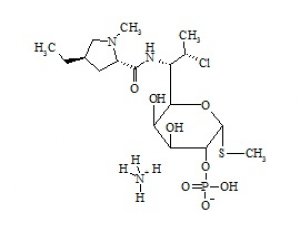 PUNYW3752429 Clindamycin B 2-Phosphate Ammonium Salt