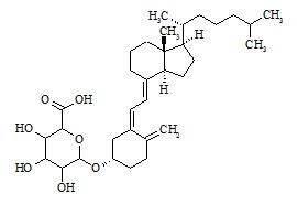 <em>PUNYW20044300</em> <em>Cholecalciferol</em> <em>glucuronide</em>