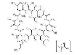 PUNYW22348484 Iso <em>Cyclosporin</em> H Trifluoroacetic Acid Salt