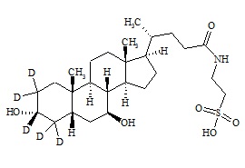 PUNYW7435166 <em>Tauroursodeoxycholic</em>-d5 <em>Acid</em>