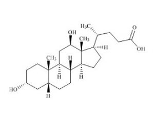 PUNYW7544567 3-alpha,12-beta-Dihydroxycholanoic Acid