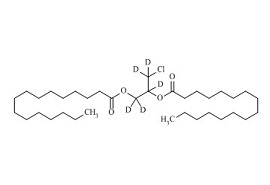 <em>PUNYW14251151</em> <em>3-Chloropropane-1,2-diol</em>-d5 <em>Dipalmitate</em>