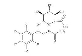 PUNYW20368116 (S)-<em>Carisbamate-d4-beta-D-O-Glucuronide</em>