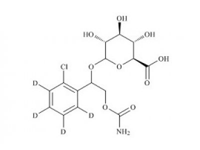 PUNYW20372457 rac-Carisbamate-d4-D-O-Glucuronide (Mixture of Diasteromers)