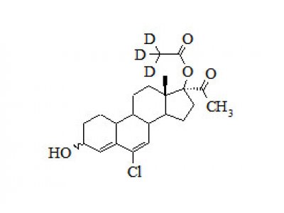 PUNYW19145249 3-Hydroxy Chlormadinone Acetate-d3