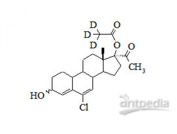 PUNYW19145249 3-Hydroxy Chlormadinone Acetate-d3
