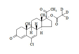 PUNYW19140357 <em>Chlormadinone</em> <em>Acetate</em>-d3