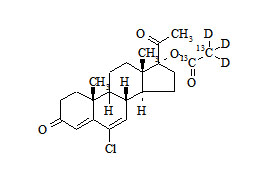 <em>PUNYW19141142</em> <em>Chlormadinone</em> <em>Acetate</em>-13C-d3