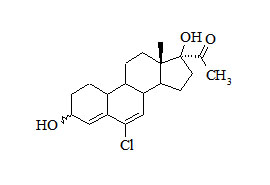 <em>PUNYW19142420</em> <em>3-Hydroxy</em> <em>Chlormadinone</em>