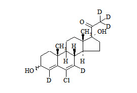 <em>PUNYW19143385</em> <em>3-Hydroxy</em> <em>Chlormadinone</em>-d5