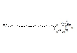 PUNYW21737577 <em>Linoleoyl-L-Carnitine</em>-d3 <em>HCl</em>  (<em>N-methyl</em>-d3)