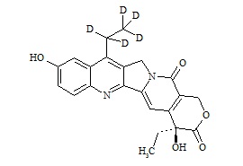 PUNYW18477262 7-Ethyl-10-Hydroxy <em>Camptothecin-d5</em>
