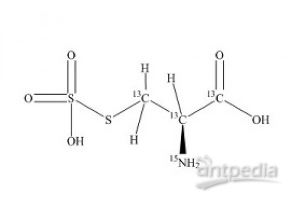 PUNYW4988404 L-Cysteine S-Sulfate-13C3-15N