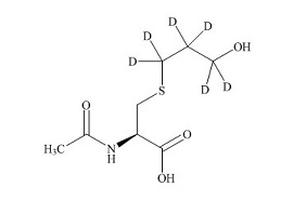 <em>PUNYW4967327</em> <em>N-Acetyl-S-3-Hydroxypropylcysteine</em>-d6