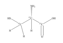 PUNYW4999152 <em>Acetylcysteine</em> EP <em>Impurity</em> B-13C3 (L-Cysteine-13C3)