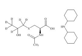 PUNYW5005506 <em>N-Acetyl-S</em>-(2-<em>hydroxypropyl</em>)<em>Cysteine</em>-d6 <em>Dicyclohexylammonium</em> <em>Salt</em>