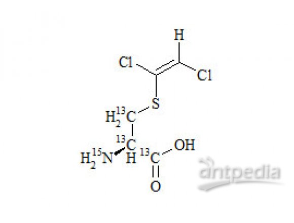 PUNYW4909322 S-(1,2-Dichlorovinyl)-Cysteine-13C3-15N