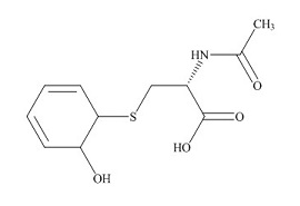 <em>PUNYW5071484</em> <em>N-Acetyl-S</em>-(<em>6-hydroxy-2,4-cyclohexadienyl</em>)-<em>L-cysteine</em>