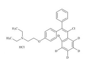 PUNYW18836394 trans-Clomiphene-d5 HCl (Enclomiphene-d5 HCl)
