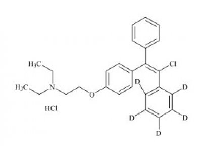 PUNYW18836394 trans-Clomiphene-d5 HCl (Enclomiphene-d5 HCl)