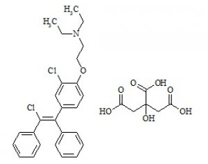 PUNYW18838310 3-Chloroclomiphene Citrate