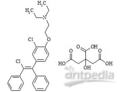 PUNYW18838310 3-Chloroclomiphene Citrate