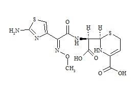 PUNYW12967231 <em>Ceftizoxime</em> <em>Impurity</em> (Z isomer Ring ?Opening)