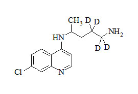 <em>PUNYW23589432</em> <em>Didesethyl</em> <em>Chloroquine</em>-d4