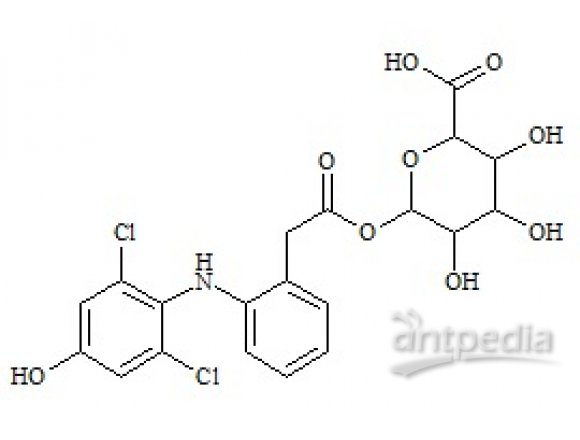 PUNYW10236459 4'-Hydroxy Diclofenac Acyl Glucuronide