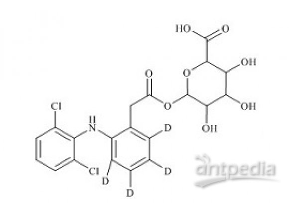 PUNYW10237311 Diclofenac-d4 Acyl Glucuronide