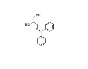 PUNYW25006102 Diphenhydramine Related Compound [3-(Benzyhdryloxy)propane-1,2-diol]